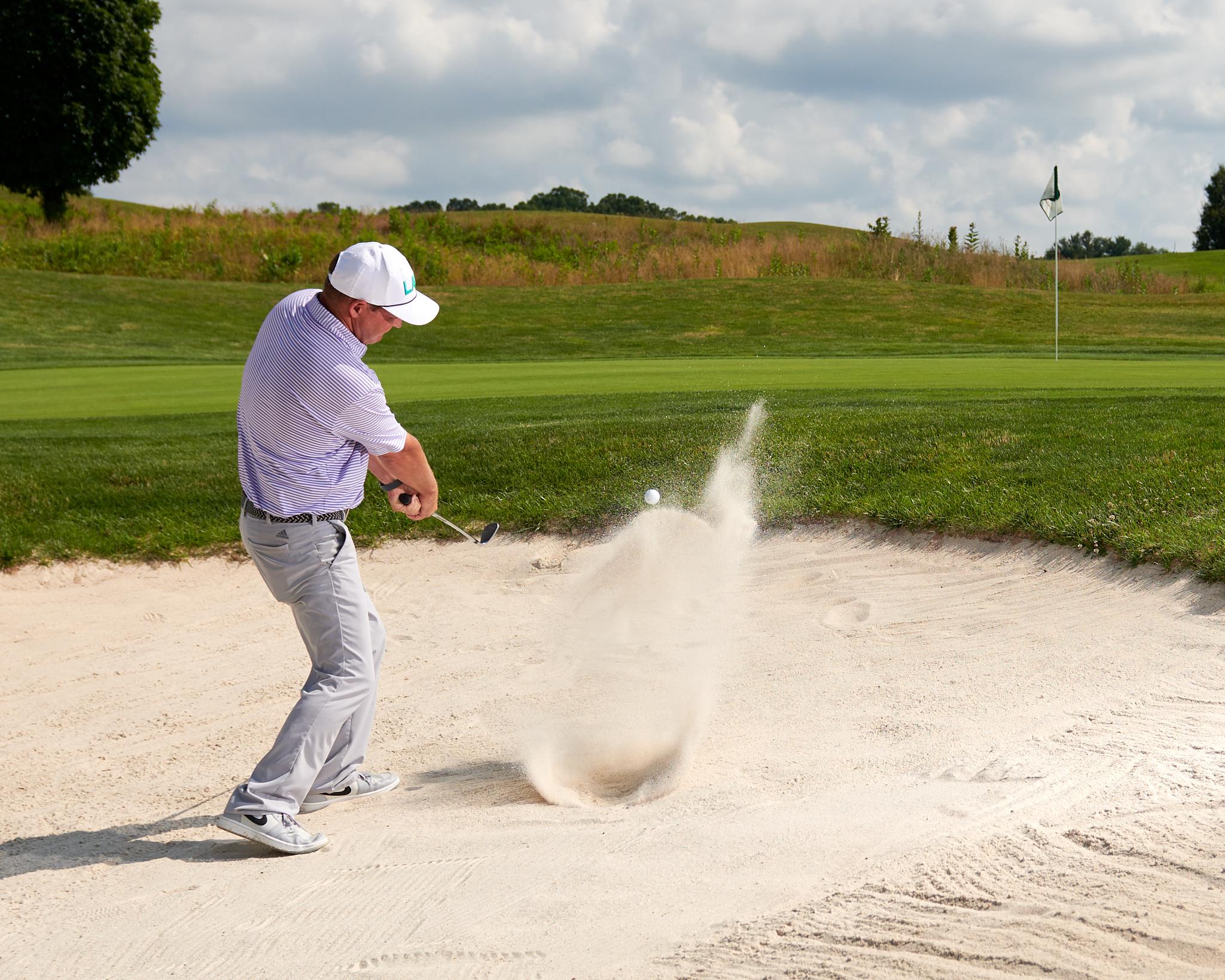 Mike Dickson PGA sand shot